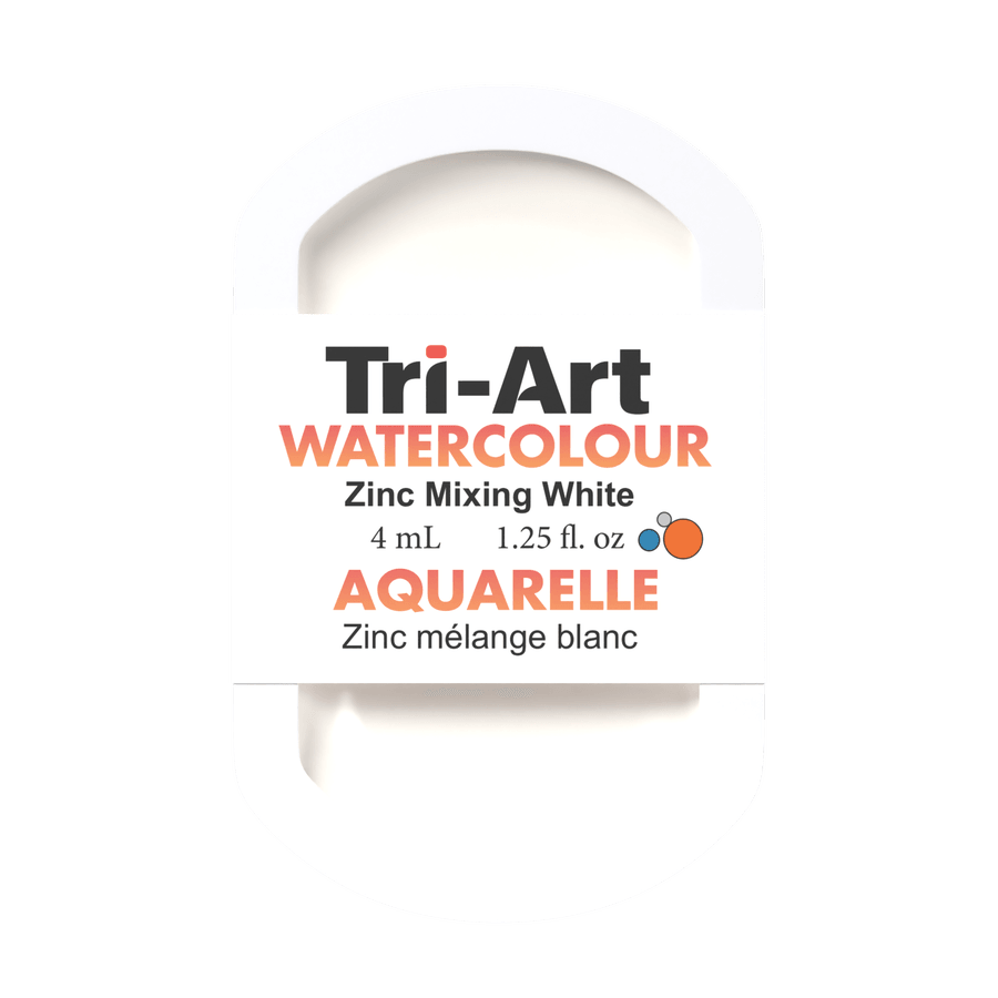 Tri-Art Water Colours - Zinc Mixing White