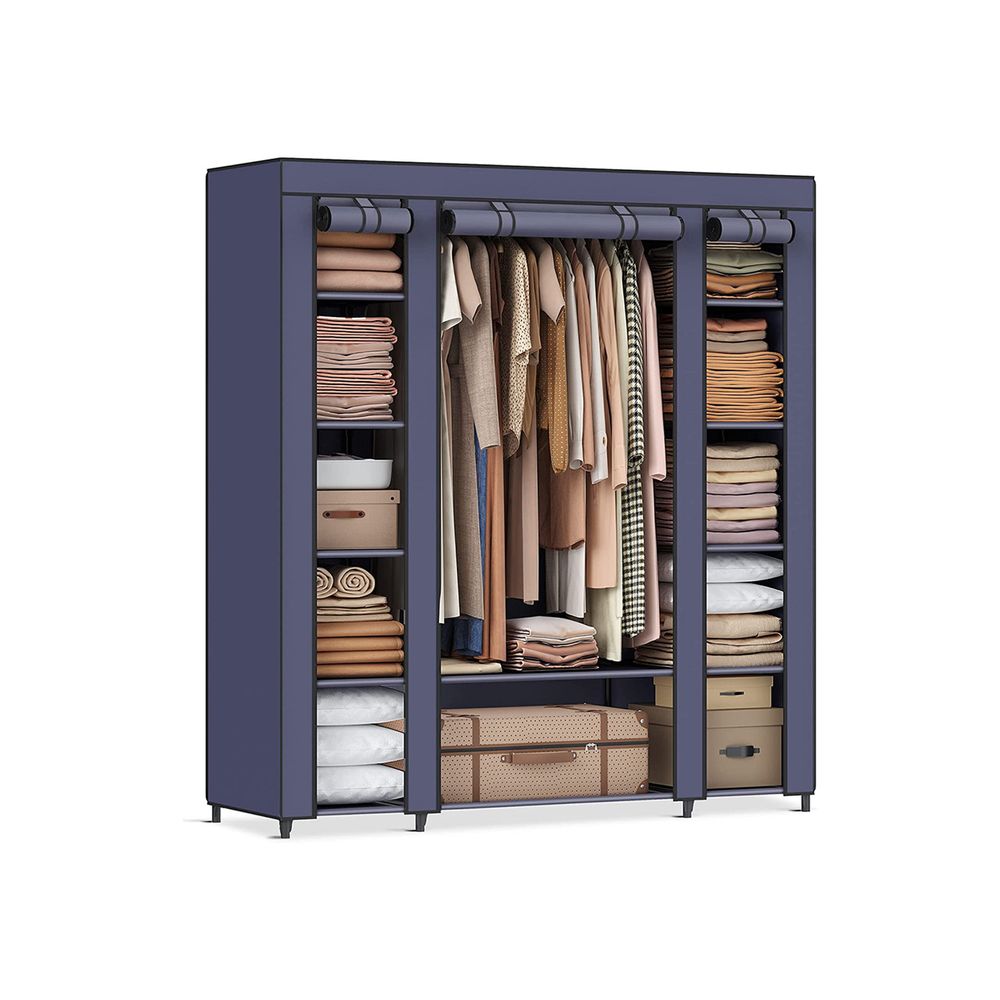 SONGMICS Portable Closet with Non-Woven Fabric Cover