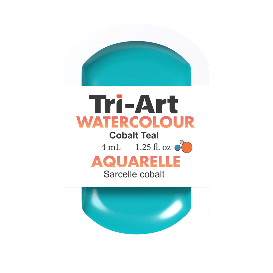 Tri-Art Water Colours - Cobalt Teal