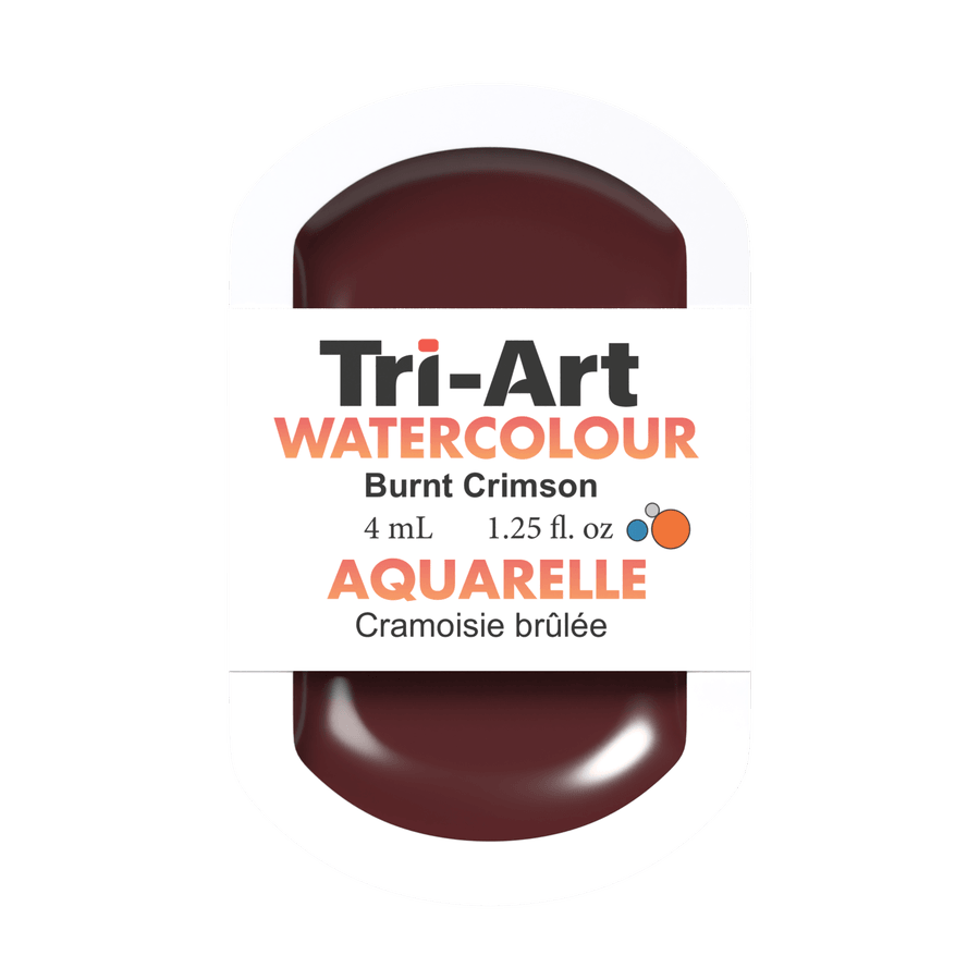 Tri-Art Water Colours - Burnt Crimson