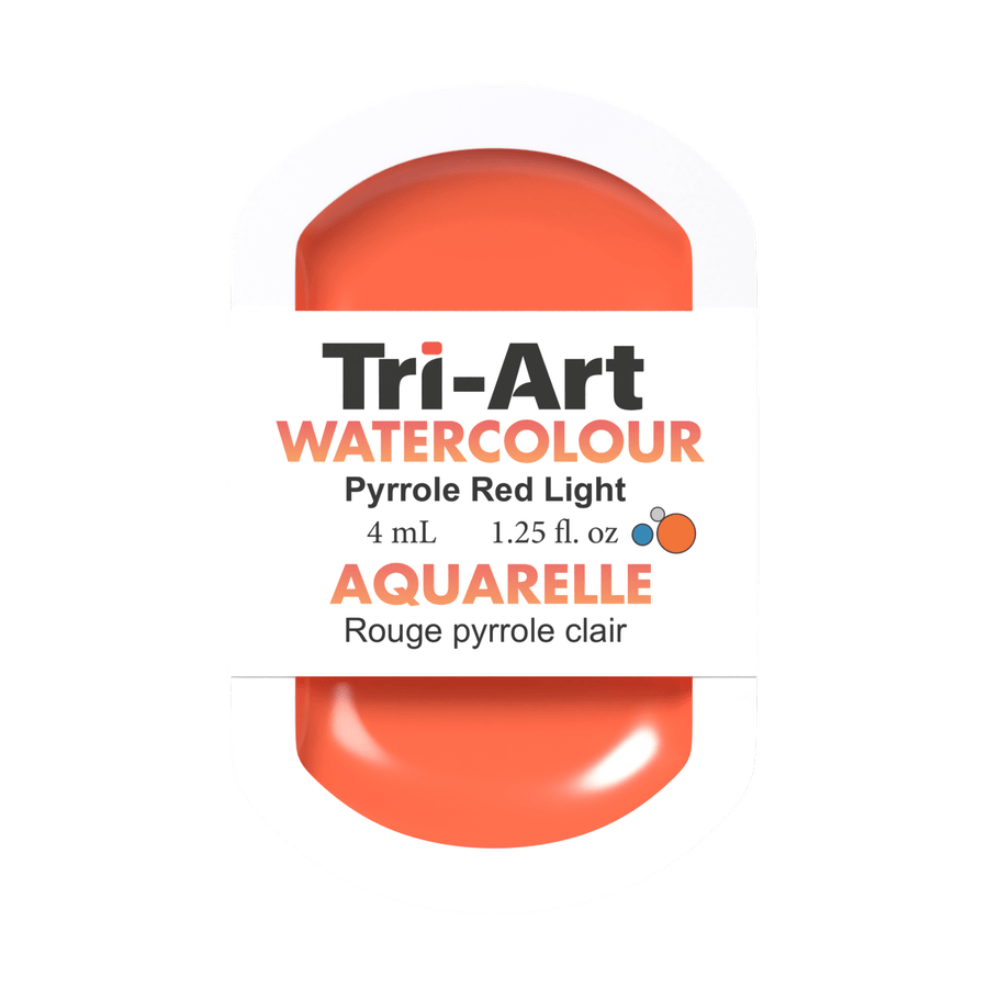 Tri-Art Water Colours - Pyrrole Red Light