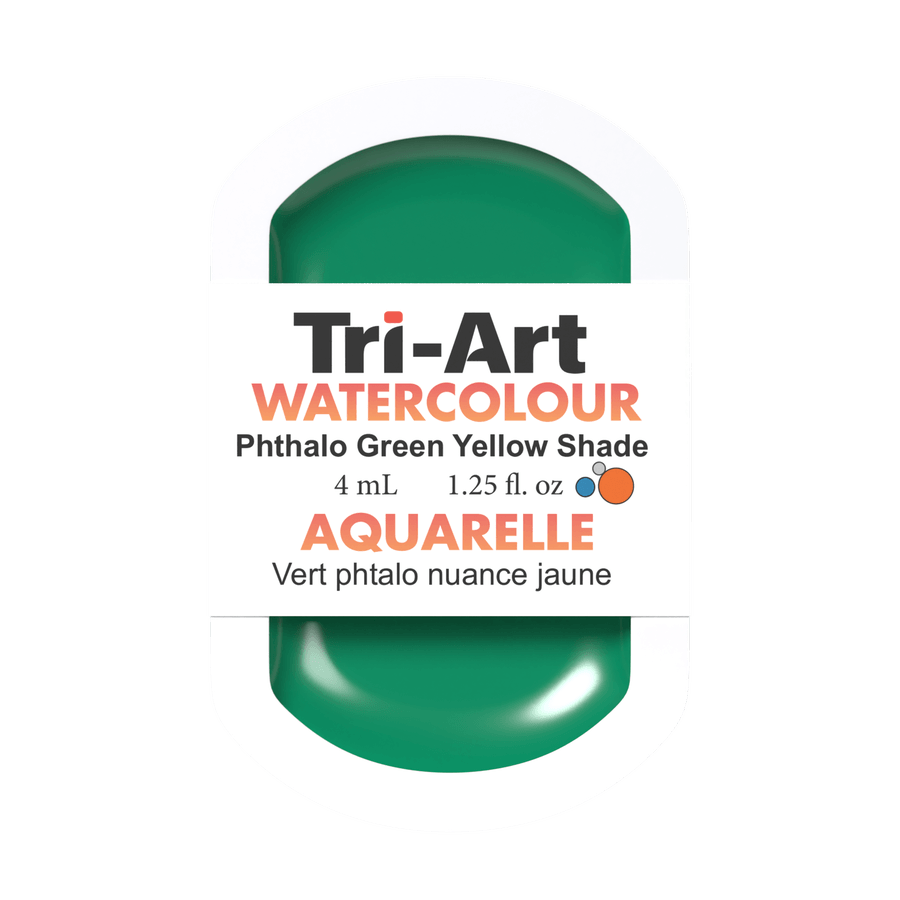 Tri-Art Water Colours - Phthalo Green Yellow Shade