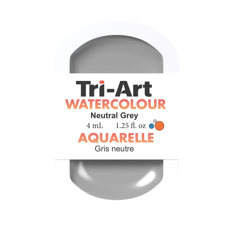 Tri-Art Water Colours - Neutral Grey
