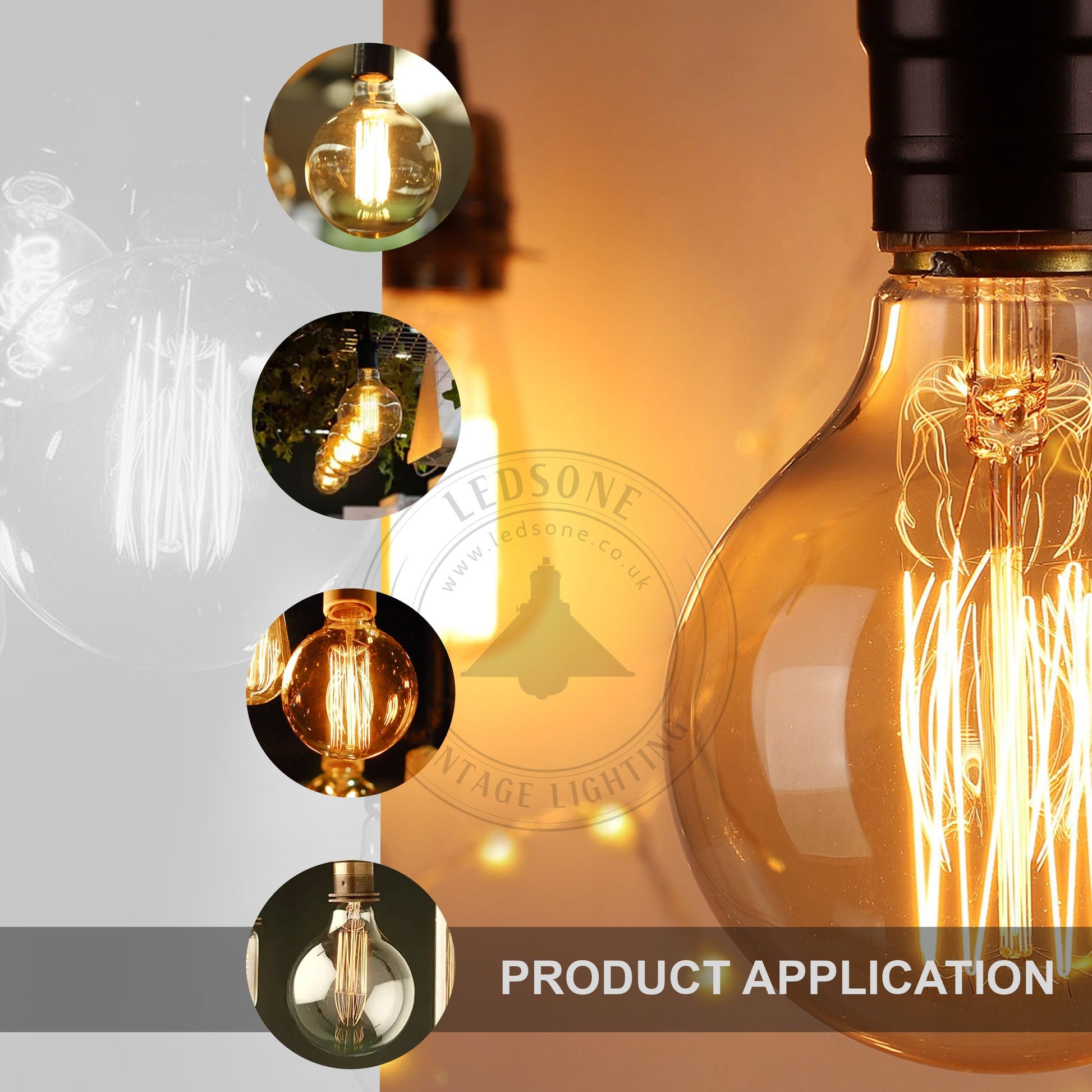 E26 G80 60W Dimmable Bulb~1050