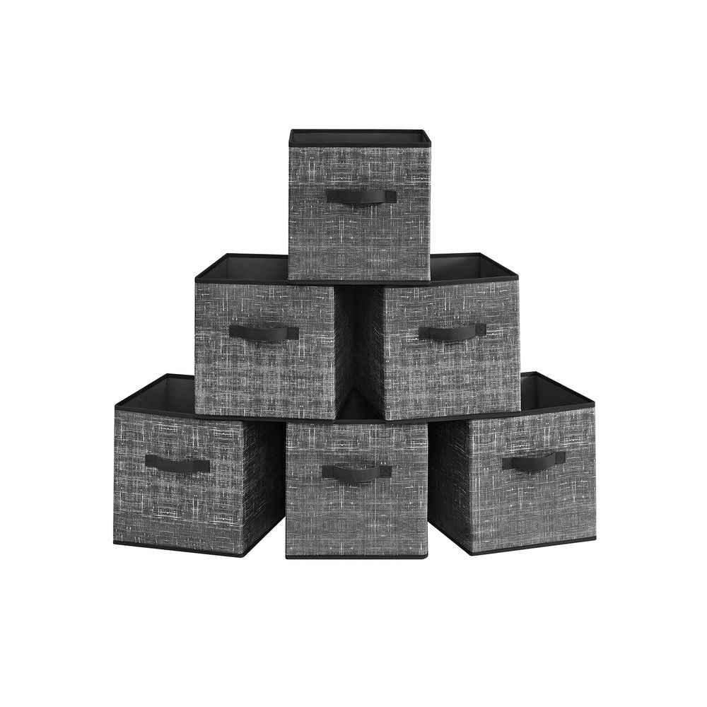 SONGMICS Non-Woven Fabric Storage Cubes with Double Handles