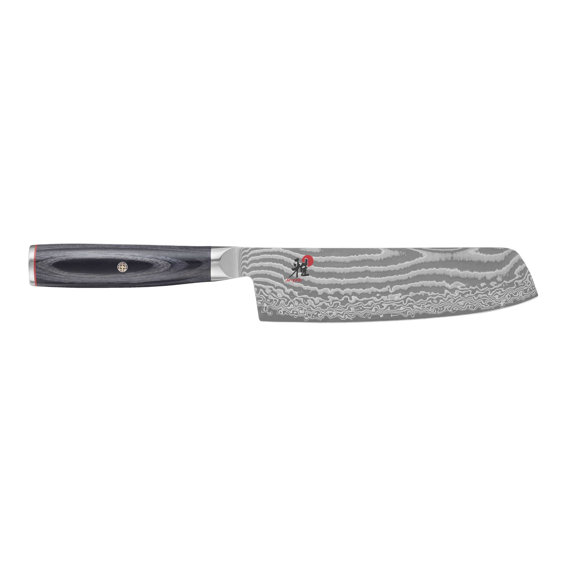 Miyabi Kaizen II 5000FCD 6.5″ Nakiri – FC61 Core, 48‑Layer Damascus Steel