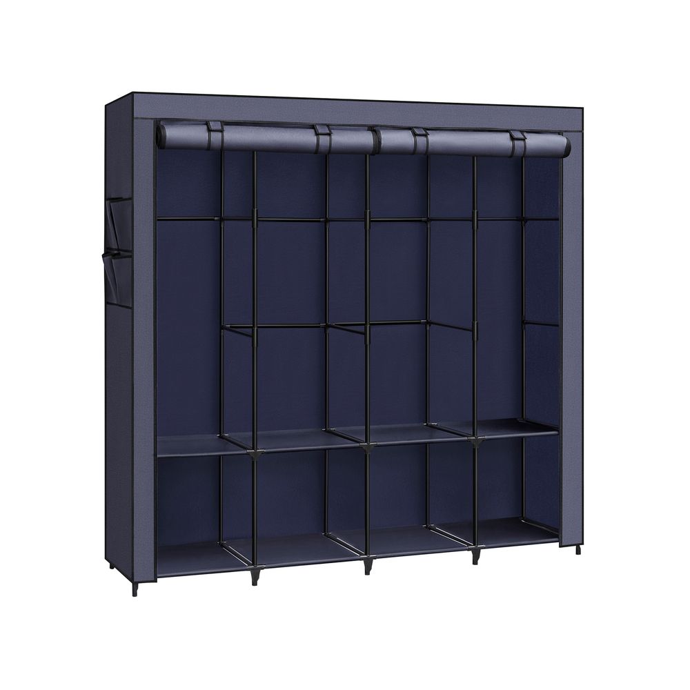 SONGMICS Wardrobe Closet Organizer with Cover