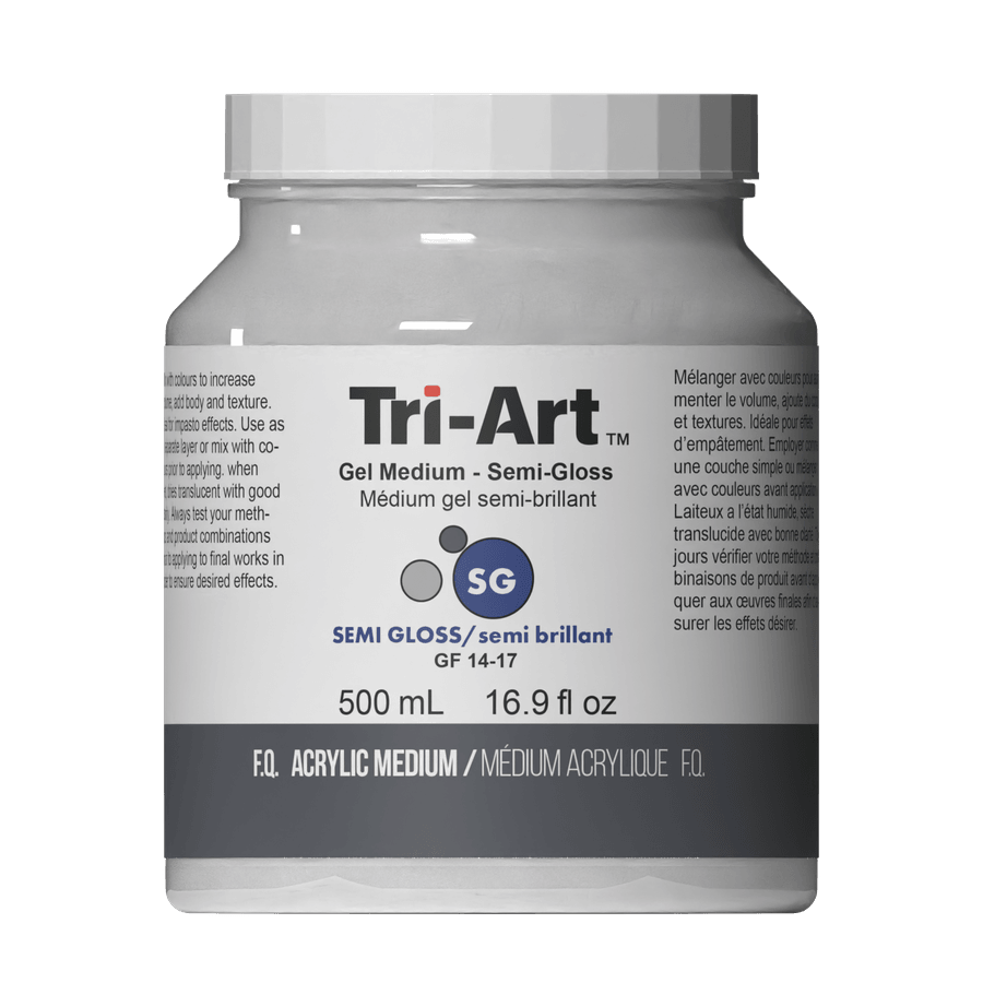 Tri-Art Mediums - Gel Medium Semi Gloss
