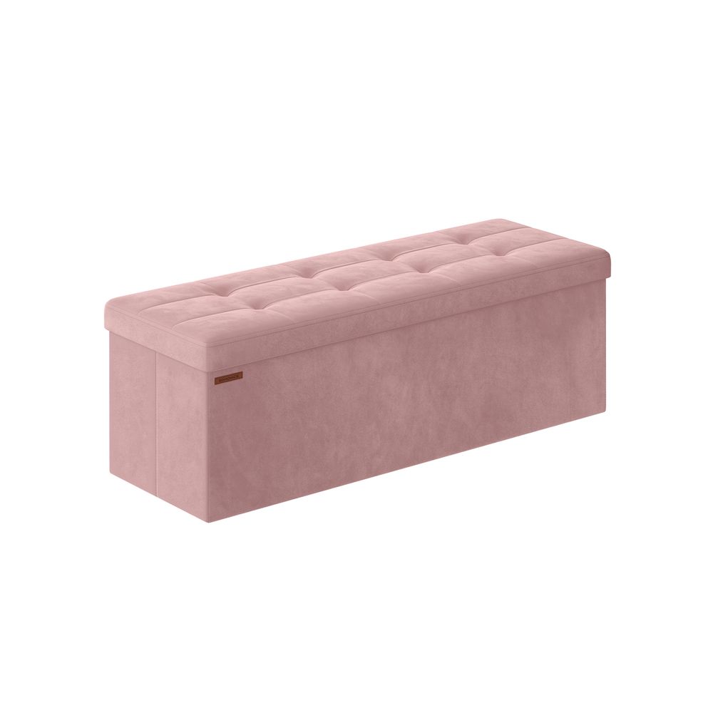 SONGMICS Storage Ottoman Bench with Storage Chest, Load up to 660 lb