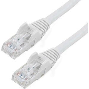 35ft CAT6 Ethernet Cable - White Snagless Gigabit - 100W PoE UTP 650MHz Category 6 Patch Cord UL Certified Wiring/TIA