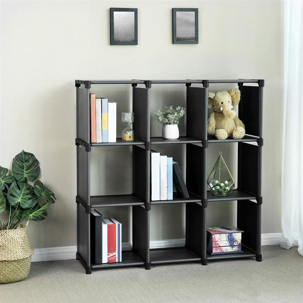 SONGMICS 9 Cubes Open Bookcase