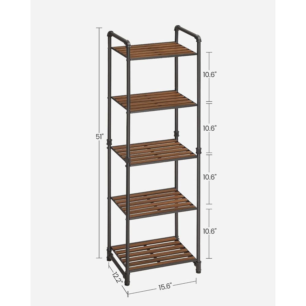 VASAGLE 5-Tier Storage Rack