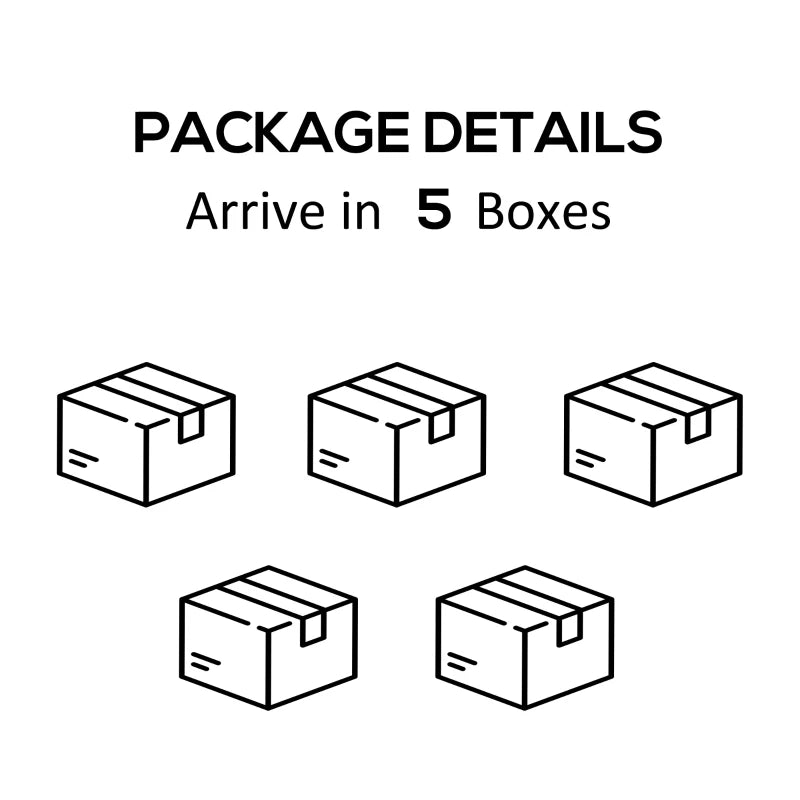 Outsunny 32'x16' Large Patio Gazebo, Steel Party Event Wedding Tent Canopy Carport Garage W/ 4 Removable Sidewalls for Outdoor Parking, White