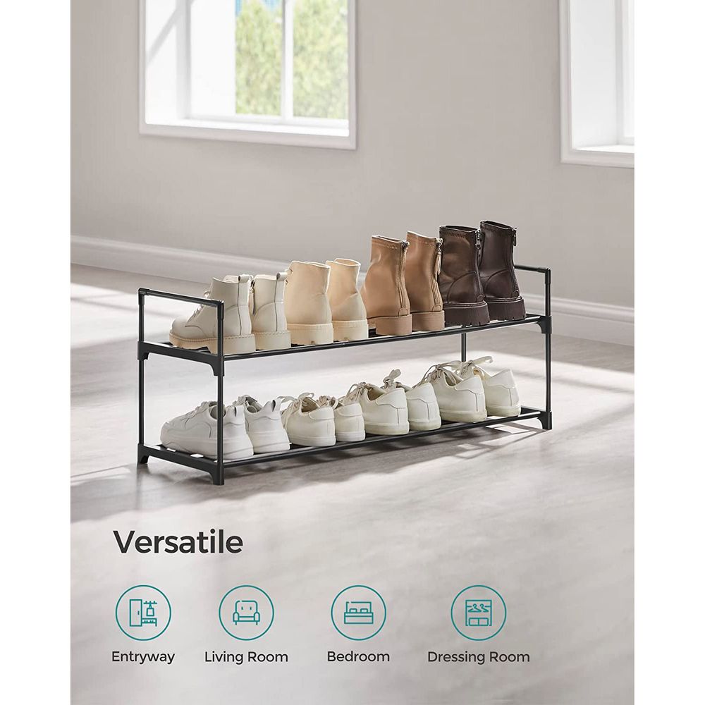 SONGMICS Metal Shoe Rack
