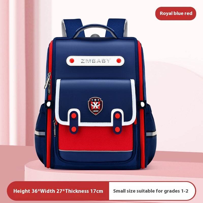 British Style School Bag Ergonomic Spine Supportive Backpack