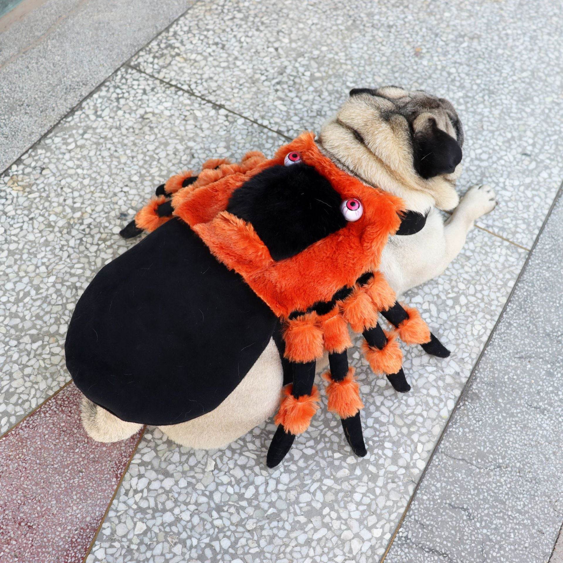 Pet Clothes Halloween Spider Pet Costume