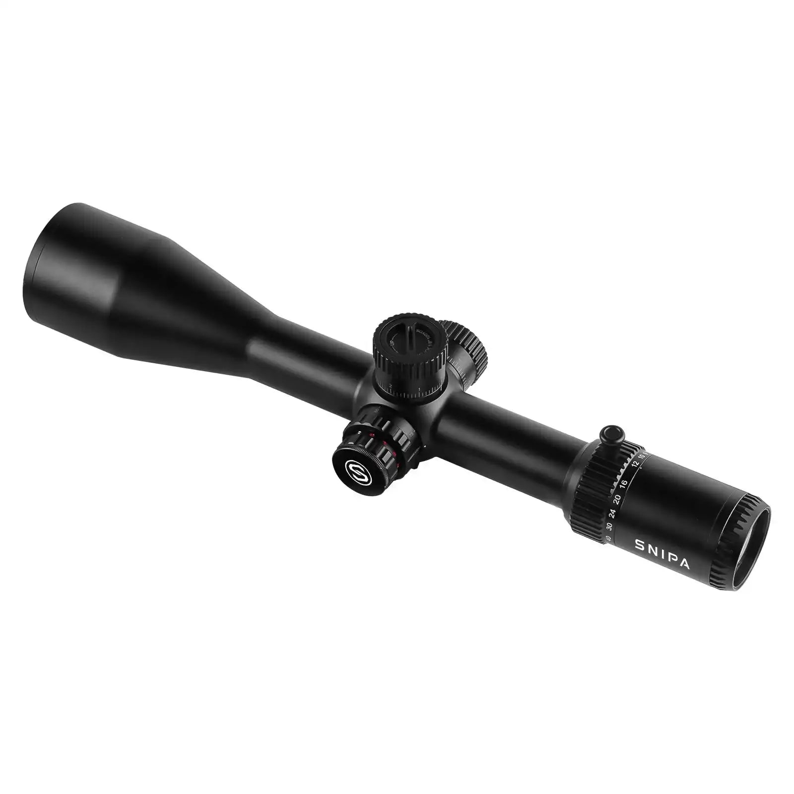 SNIPA™ Yukon Edge 4–40×56 FFP Rifle Scope – 34mm Tube, Illuminated MOA Reticle, 1/8 MOA Turrets, IPX7 Waterproof, NorthLine Mount + Focus Wheel
