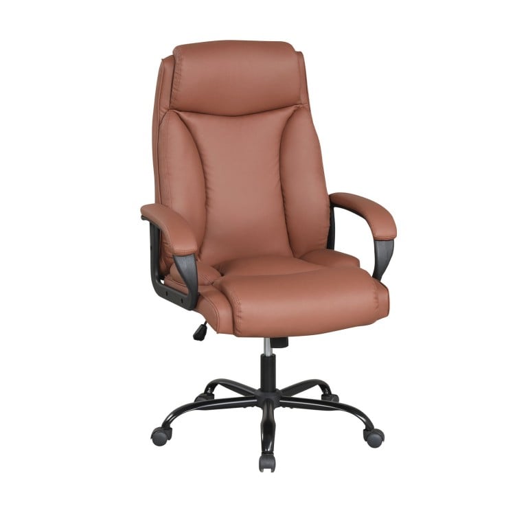 400LBS Big and Tall Chair High Back Executive Chair Ergonomic Leather Computer Chair