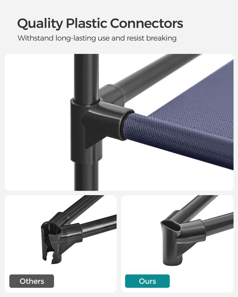 SONGMICS Wardrobe Closet Organizer with Cover