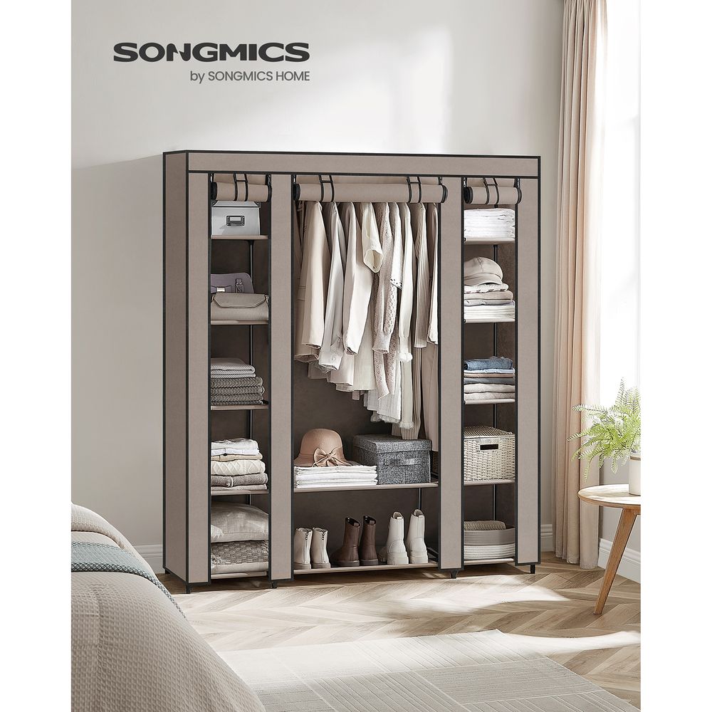 SONGMICS Portable Closet with Non-Woven Fabric Cover