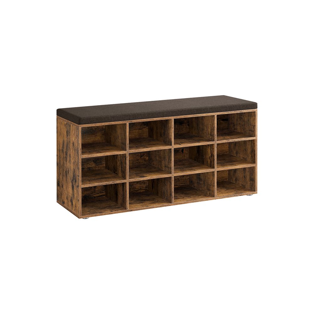 VASAGLE Shoe Bench with Cushion