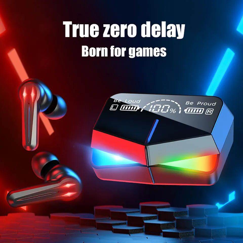 TWS Wireless Gaming Earbuds True Wireless Bluetooth earphone E-sports in-ear device low latency