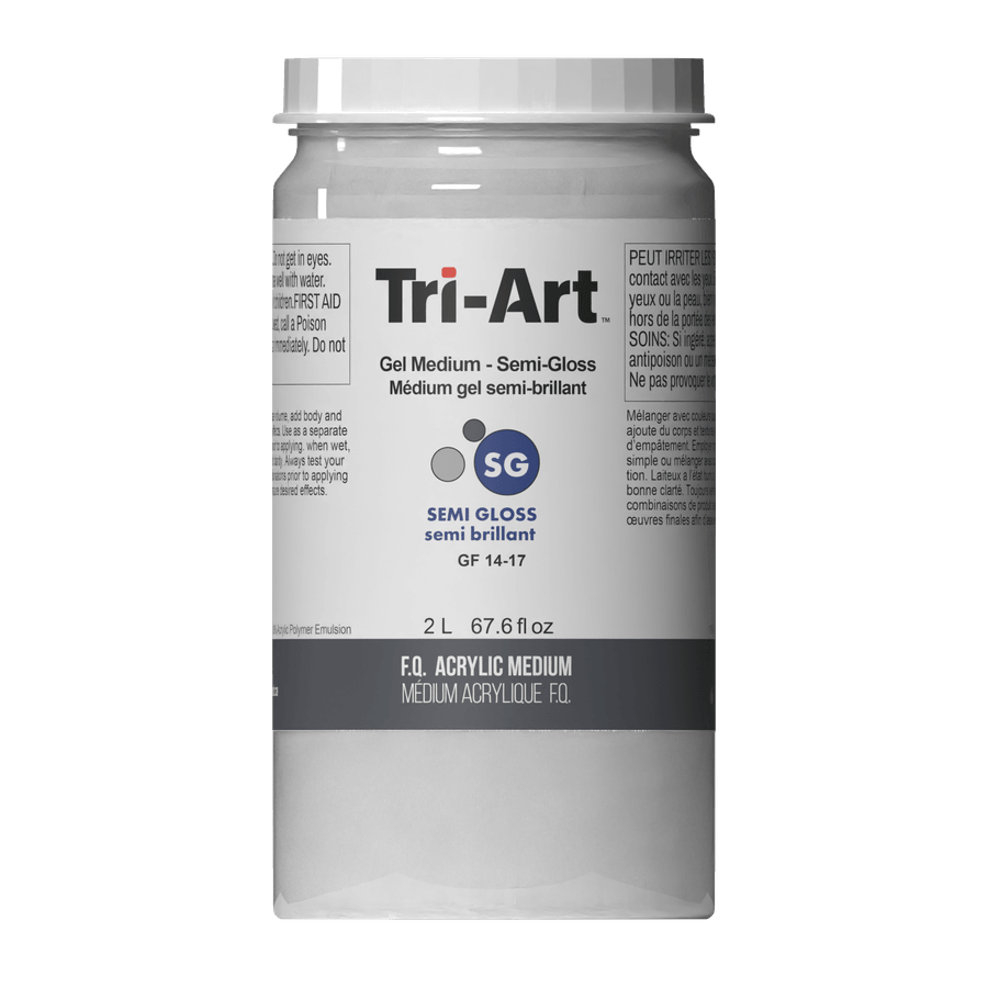 Tri-Art Mediums - Gel Medium Semi Gloss