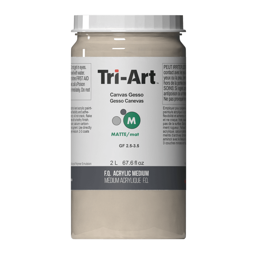 Tri-Art Mediums - Canvas/Ivory Gesso