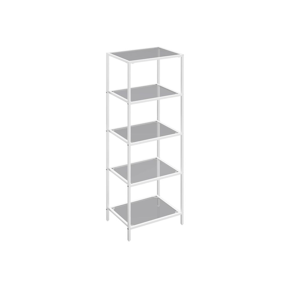 VASAGLE Bookcase, Slim Shelving Unit
