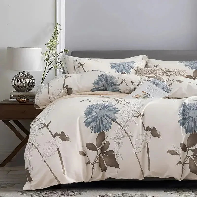 Haoyijia Big Flower Duvet Cover