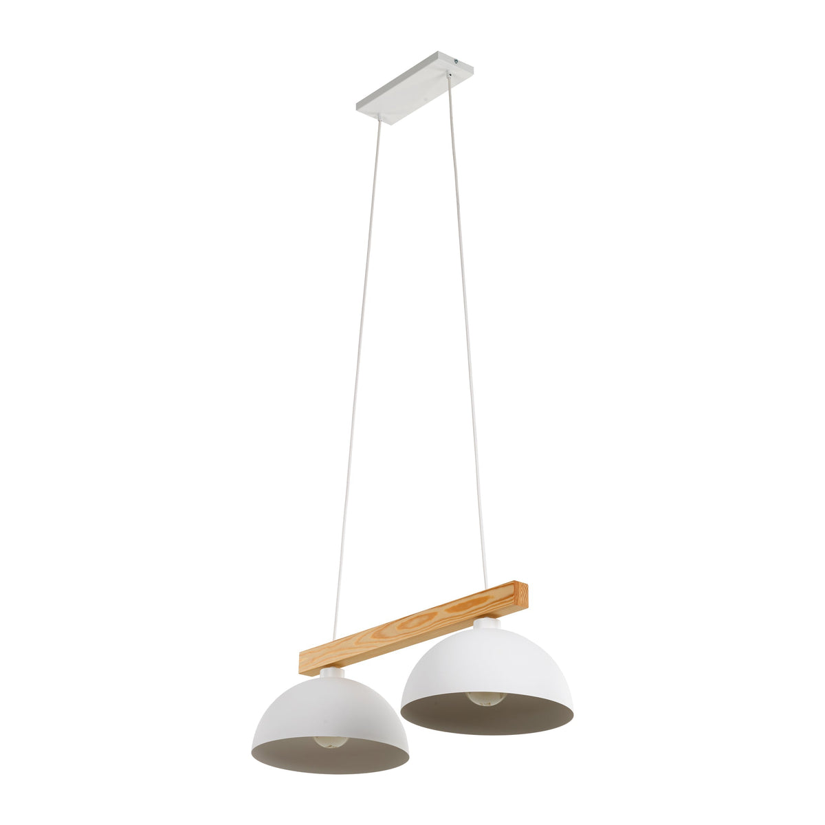 OSLO White Scandinavian Pendant Light for Kitchen Island & Dining
