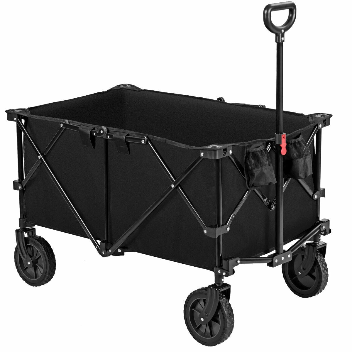 Outdoor Utility Garden Trolley Buggy -BlackÂ
