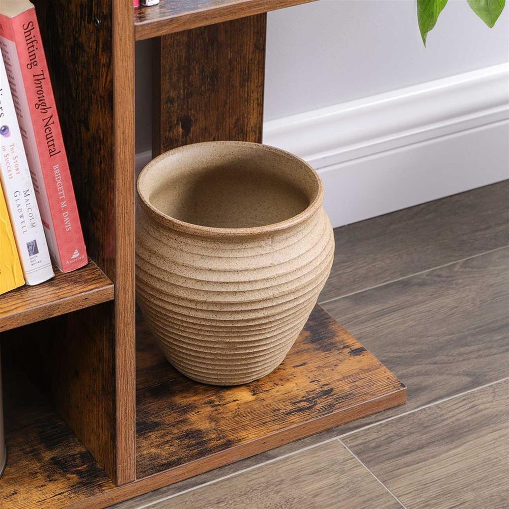 VASAGLE Tree-Shaped Bookcase with 13 Storage Shelves