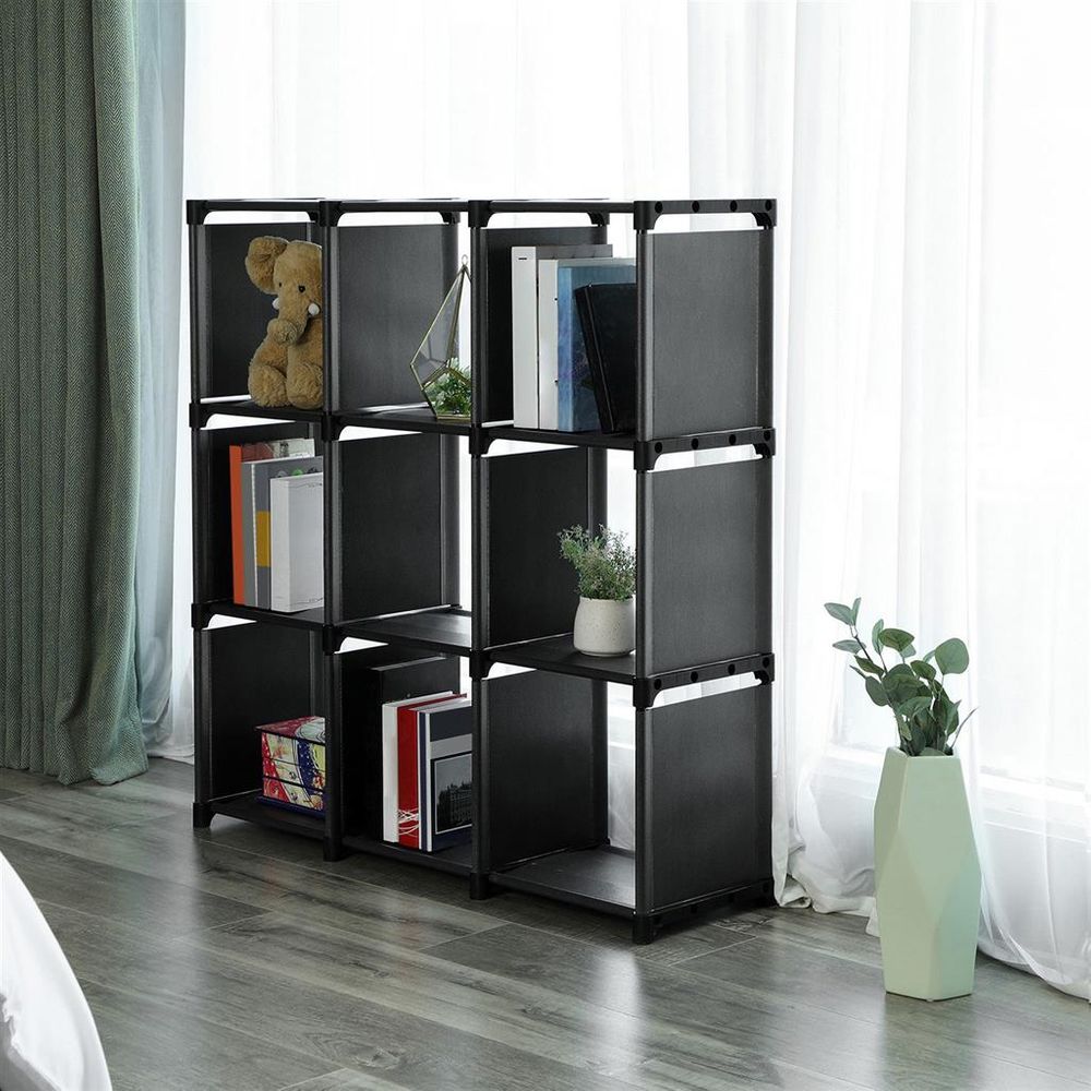SONGMICS 9 Cubes Open Bookcase