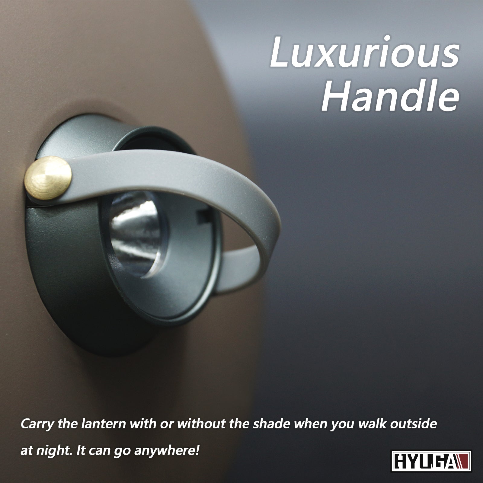 L-99 LED Mini Camping Lantern IPX4, Type-C Rechargeable Lamp, 5 Modes, Emergency Flashlight, Decoration, Outdoor Portable Light HYUGA (White)