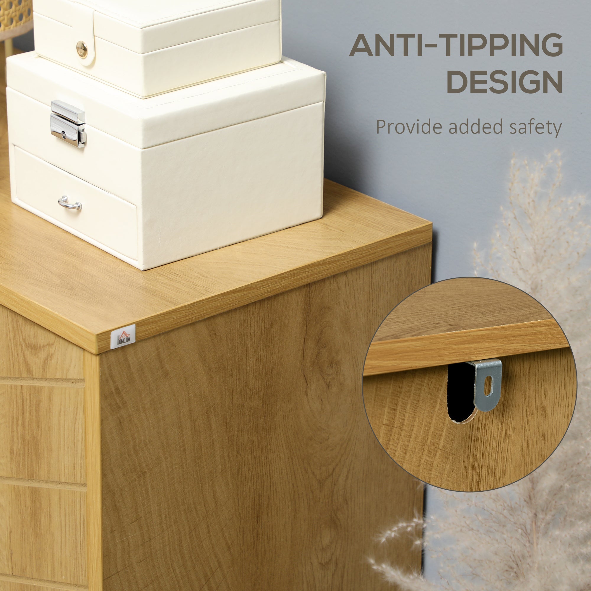 HOMCOM Natural Wood Storage Cabinet: Shelf Cupboard with Wood Legs for Living Room, Bathroom & Versatile Organization