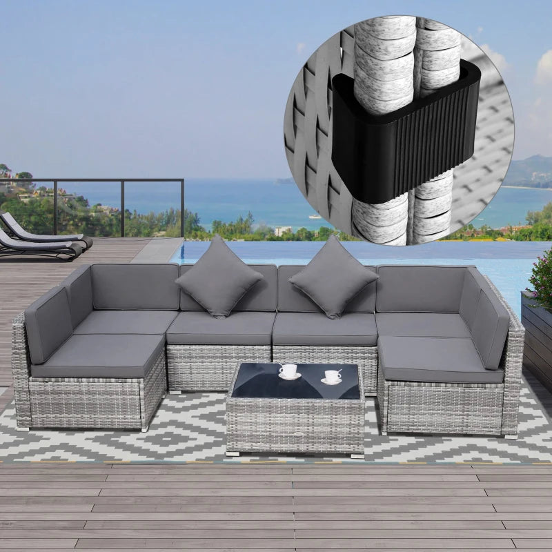 Set of 10 Fasteners Clip Outdoor Furniture Connectors Rattan Wicker Sofa Connectors