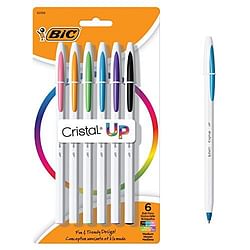 BIC Cristal Up Ballpoint Pen Medium Point - Free Shipping