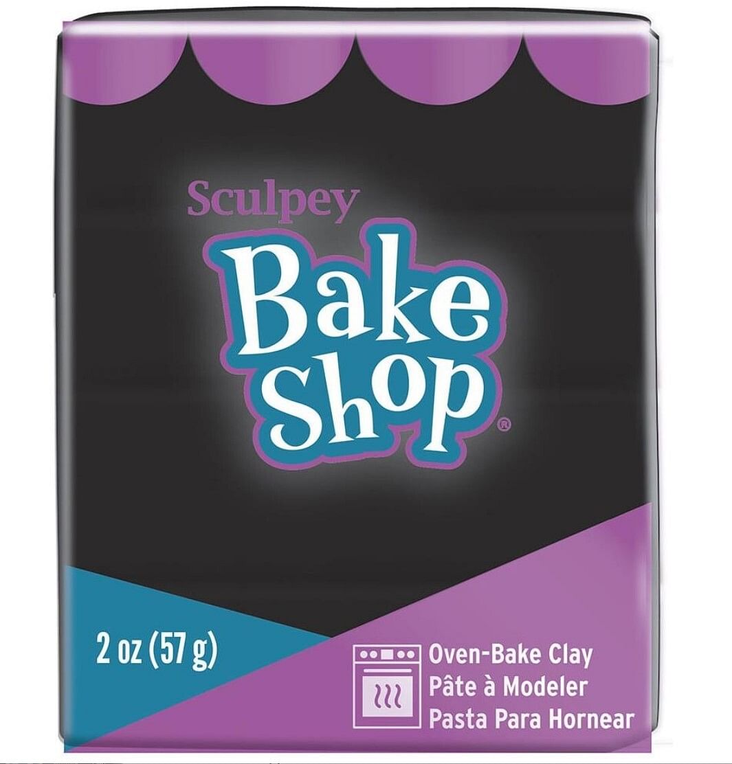 Sculpey Bake Shop Clay - Black 2oz - Free Shipping
