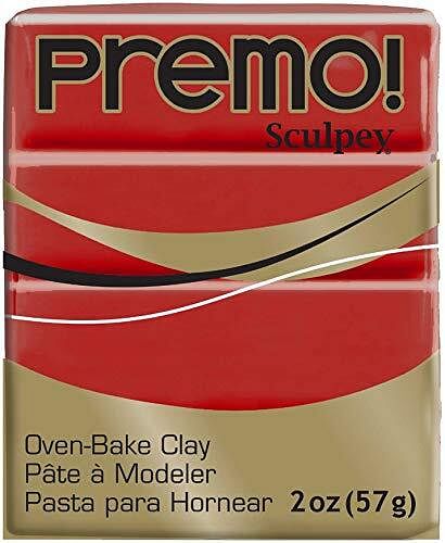 Premo Sculpey Polymer Clay 2oz Cayenne - Free Shipping