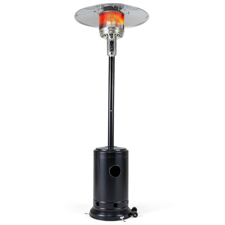 50,000 BTU Patio Propane Gas Heater with Stainless Steel Burner