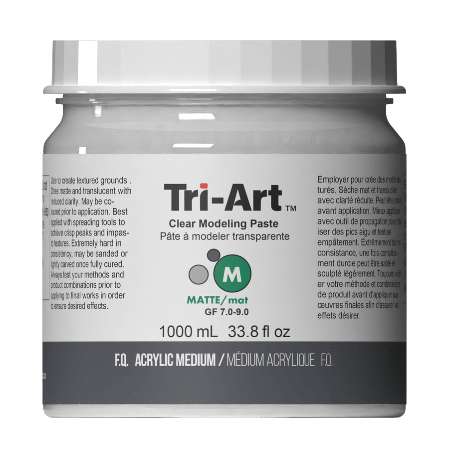 Tri-Art Mediums - Modeling Paste Clear