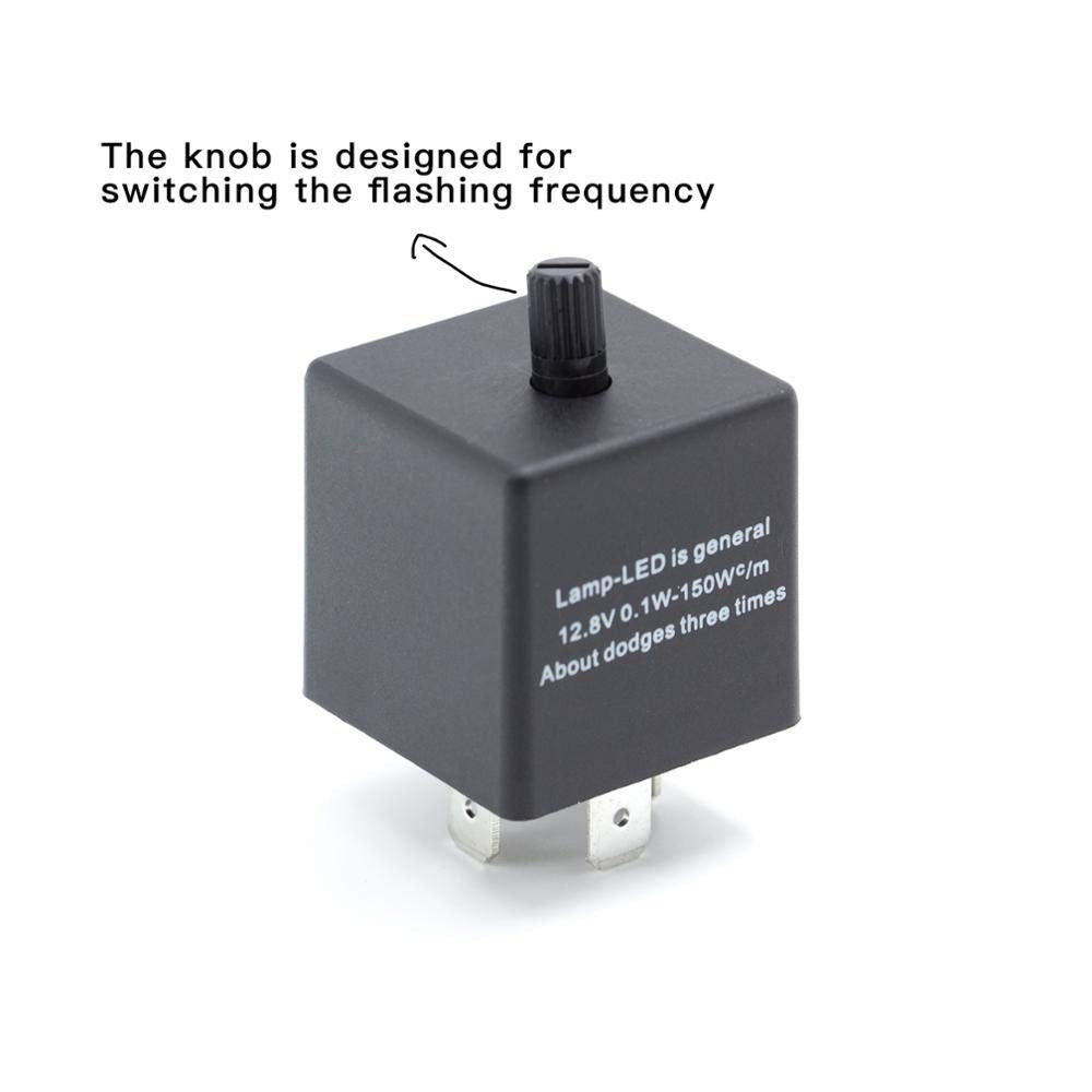 Adjustable 3-PIN CF14 12V 20A Electric Flasher Relay: Anti Hyper Flash For Toyota Tercel Exsior SURF Premio Corolla Camry GOA