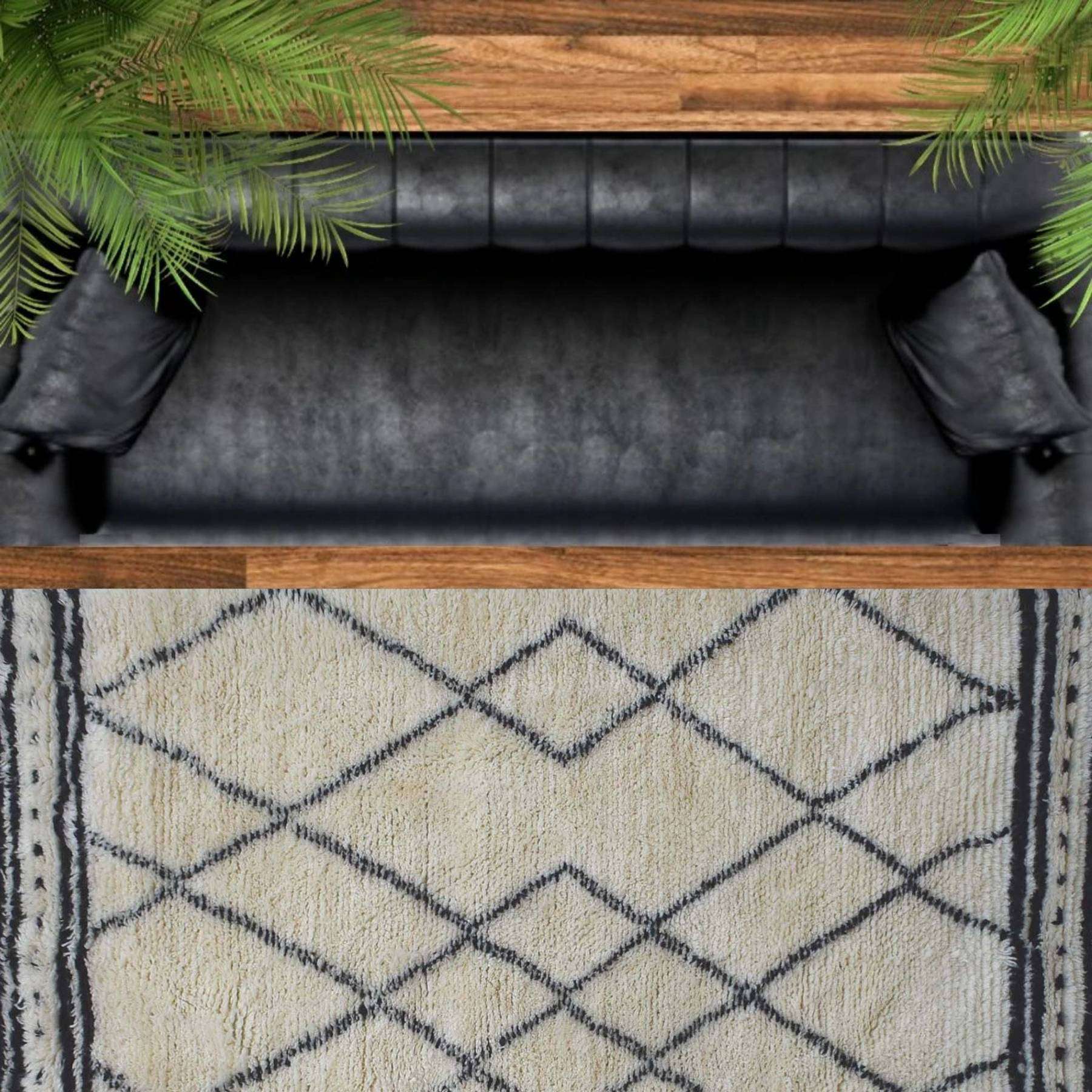 Carlo Woven Wool 6X9 Rug