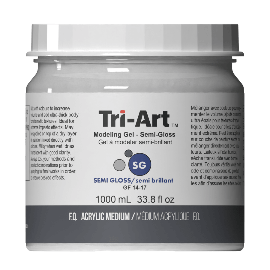 Tri-Art Mediums - Modeling Gel Semi Gloss