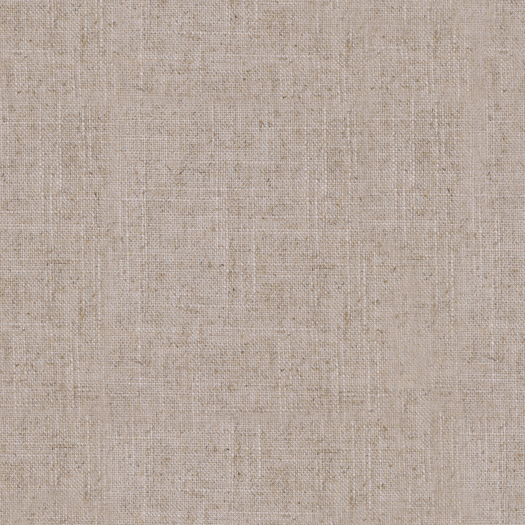 23" Nickel Glass Table Lamp With Flax Drum Shade