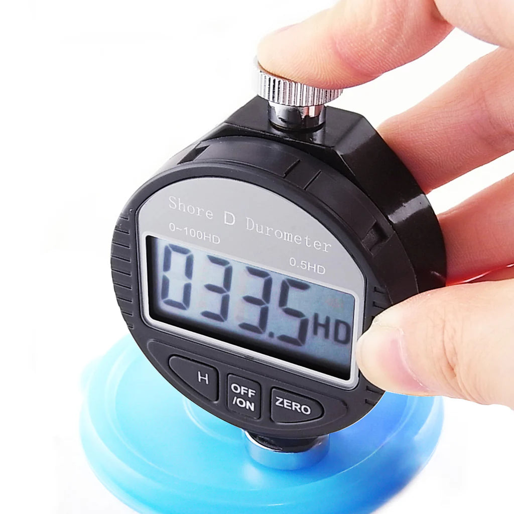 Digital Shore D Hardness Tester Durometer 0–100HD with LCD Display