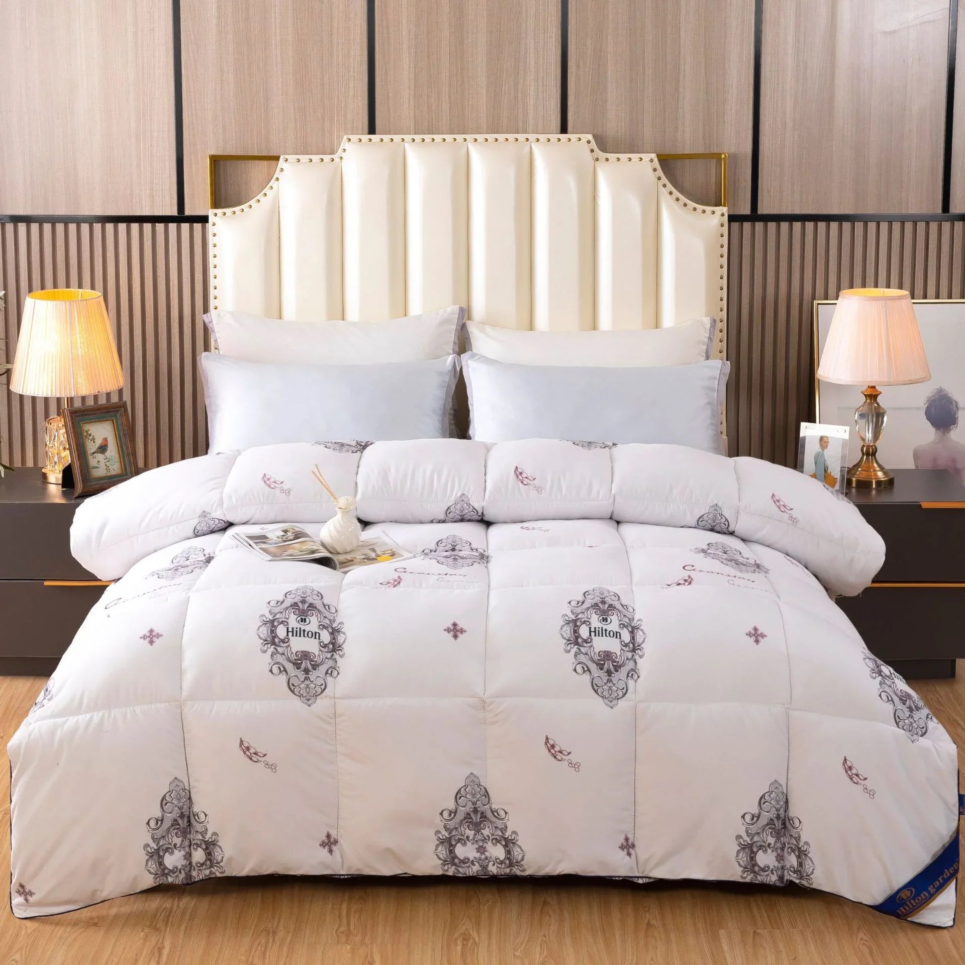 Downfull Spring And Autumn Winter Duvet Thickened Velvet Quilt Comforter