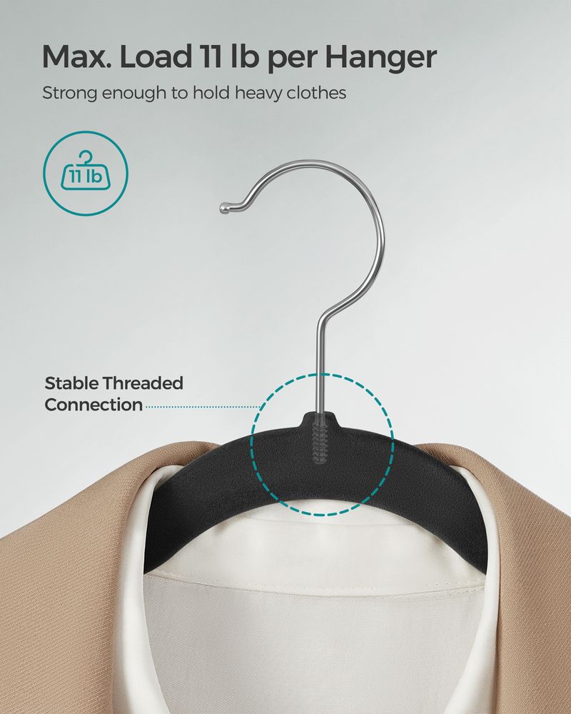 SONGMICS Velvet Hangers