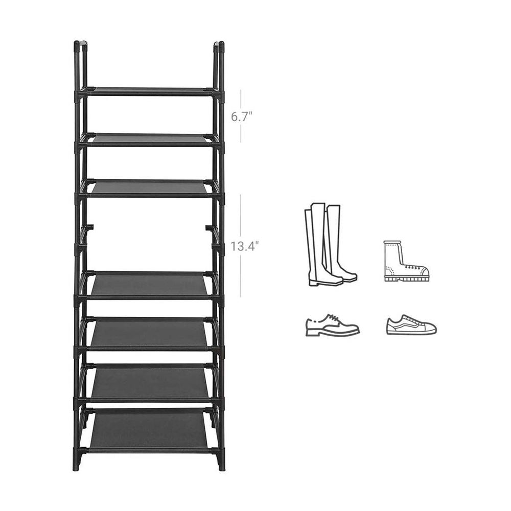 SONGMICS 8 Tiers Shoe Rack